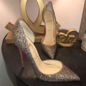 Christian Louboutin Strass Iriza Heels $3395